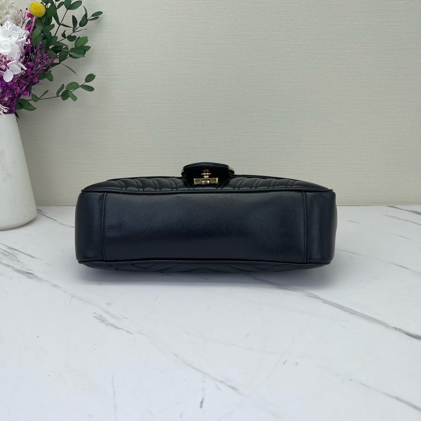 Gucci - Marmont - Leather - Black - (small)