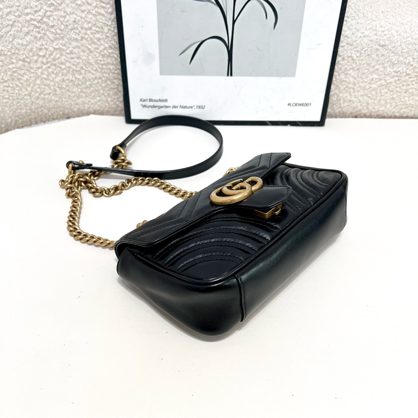 Gucci - Marmont - Leather - Black - (small)