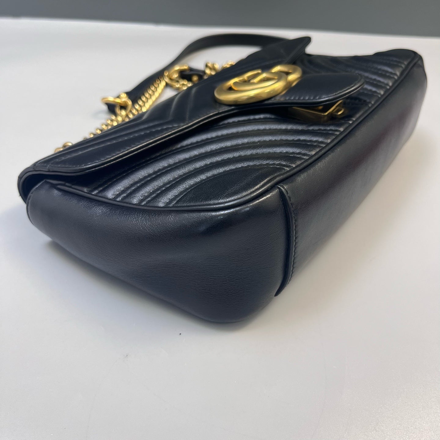 Gucci - Marmont - Leather - Black - (small)