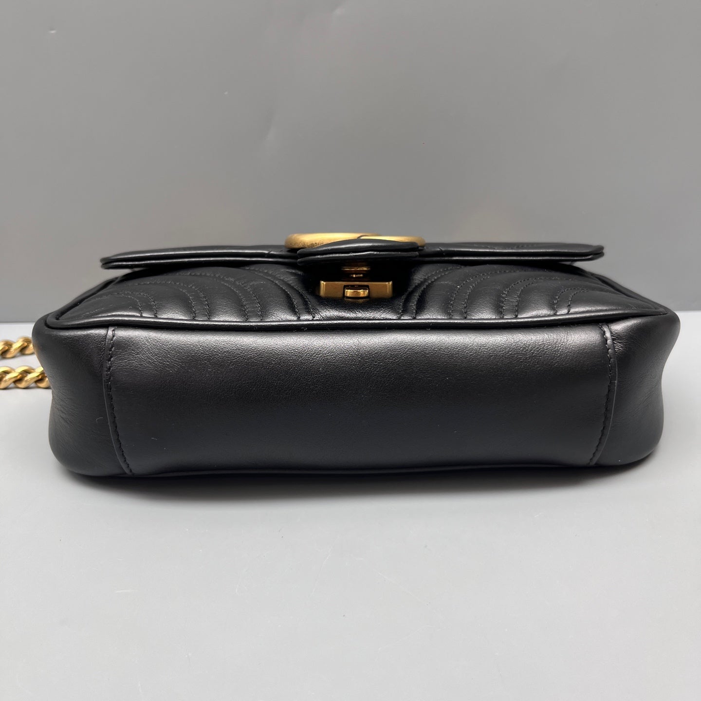 Gucci - Marmont - Leather - Black - (small)