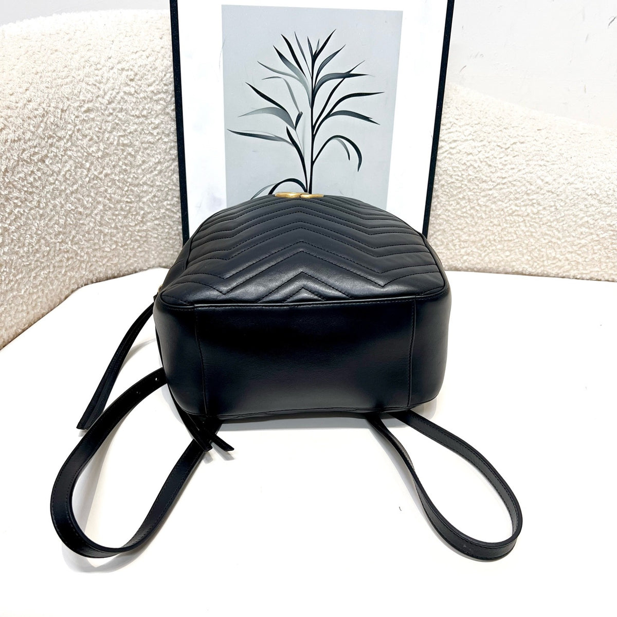 Gucci - Marmont - Leather - Black - (small)