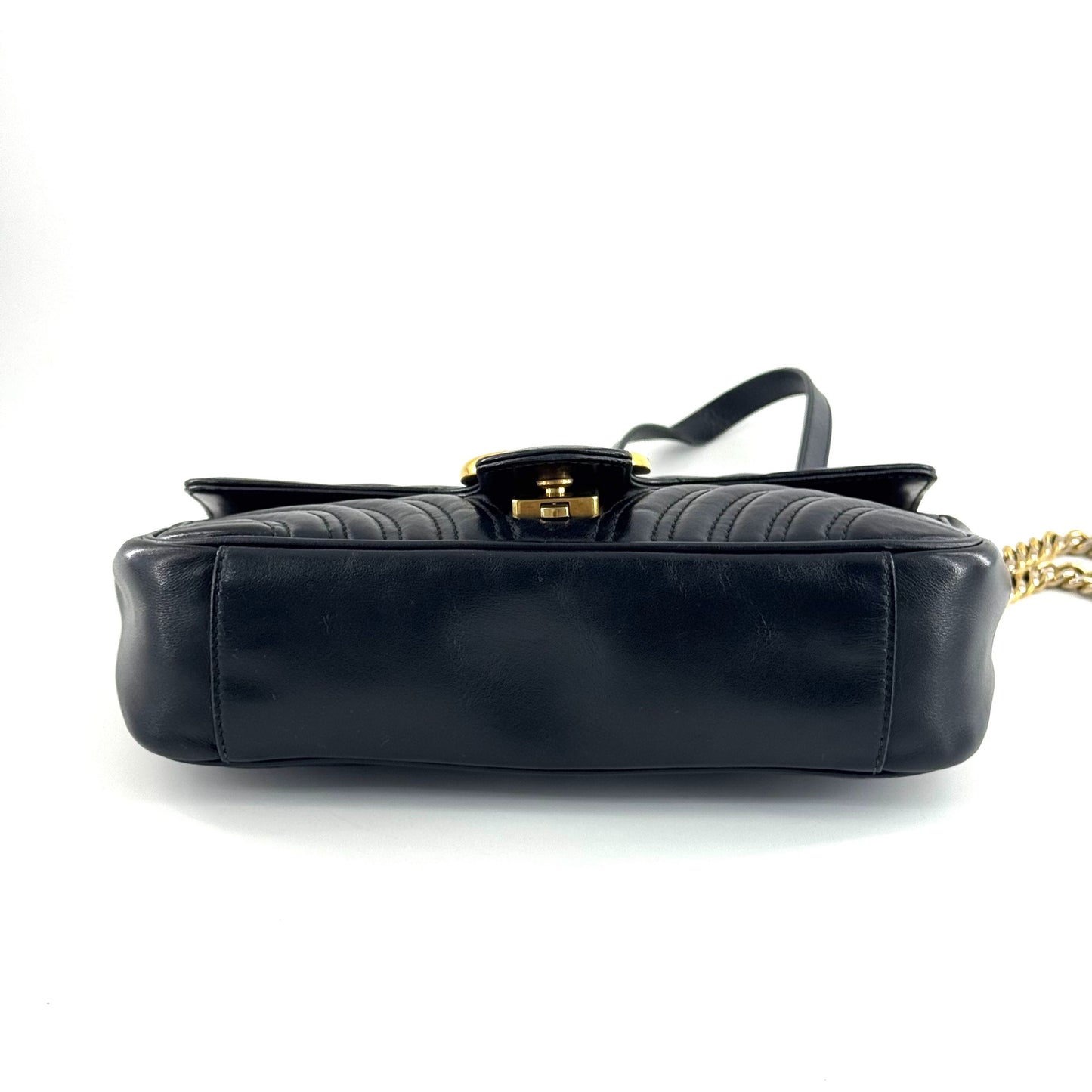 Gucci - Marmont - Leather - Black - (small)