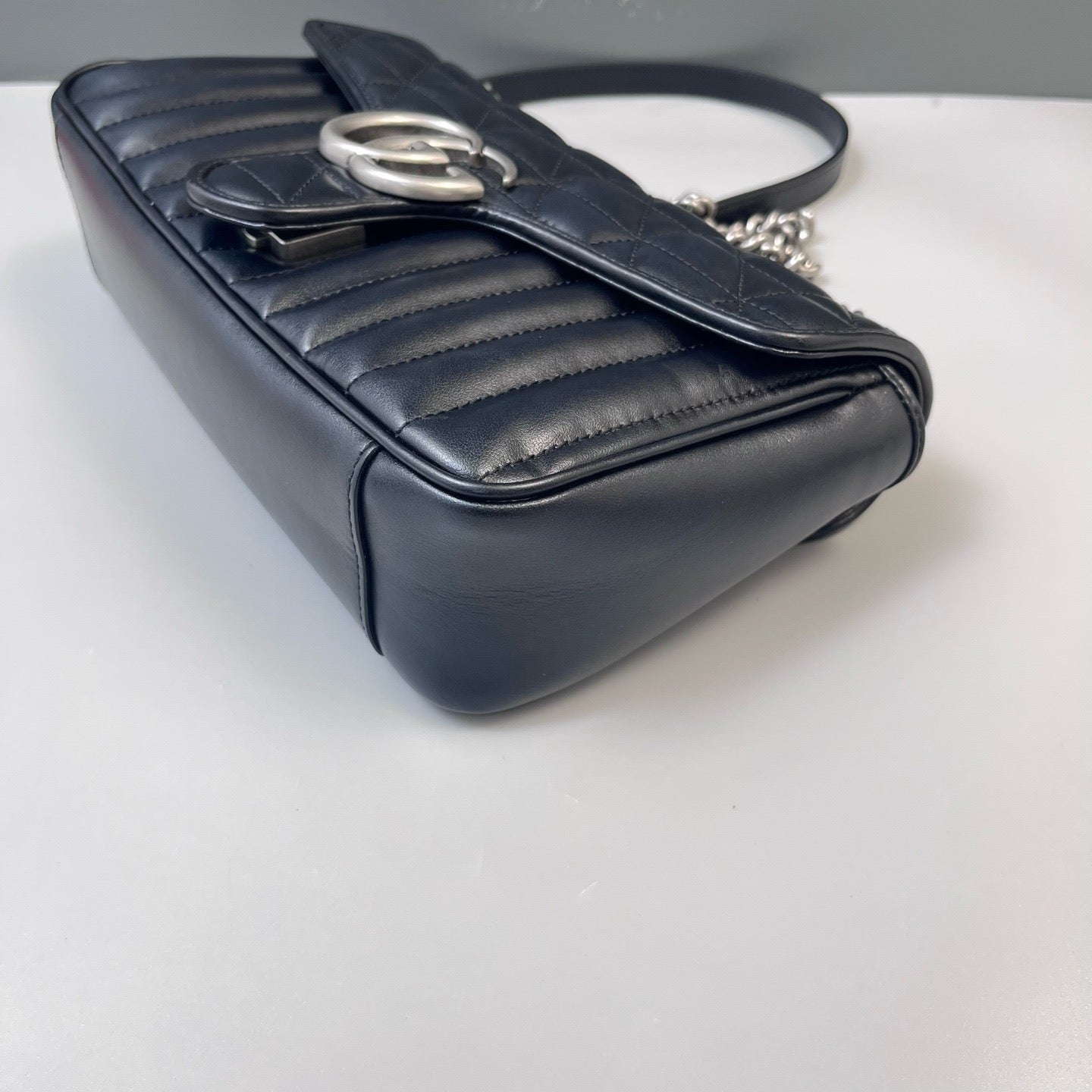 Gucci - Marmont - Leather - Black - (small)