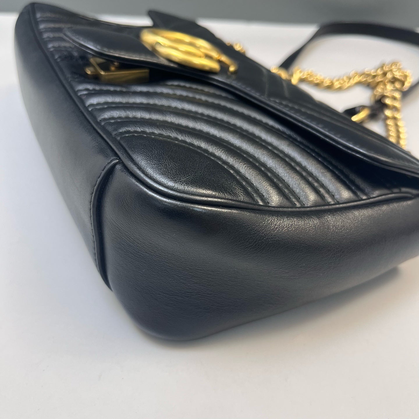 Gucci - Marmont - Leather - Black - (small)