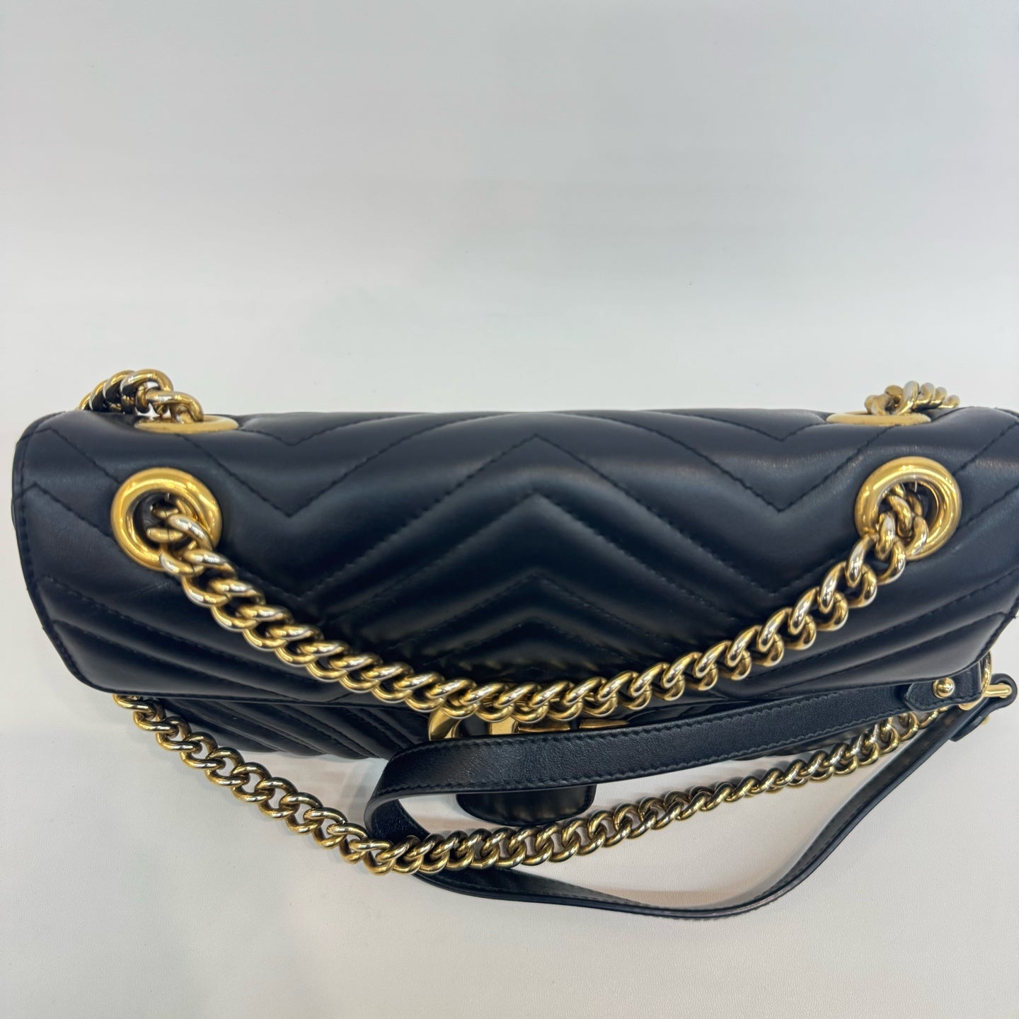 Gucci - Marmont - Leather - Black - (small)