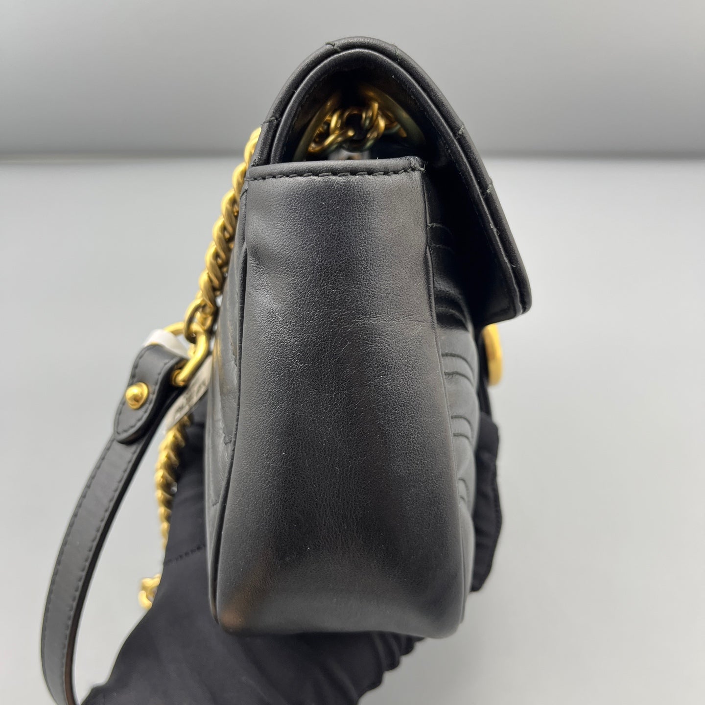 Gucci - Marmont - Leather - Black - (Small)