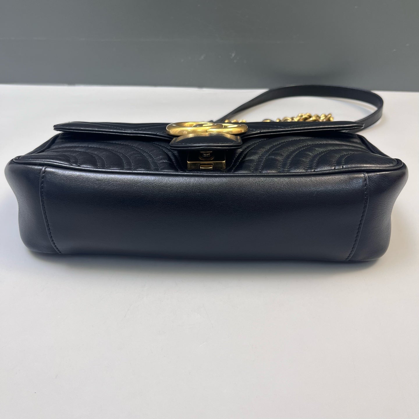 Gucci - Marmont - Leather - Black - (small)