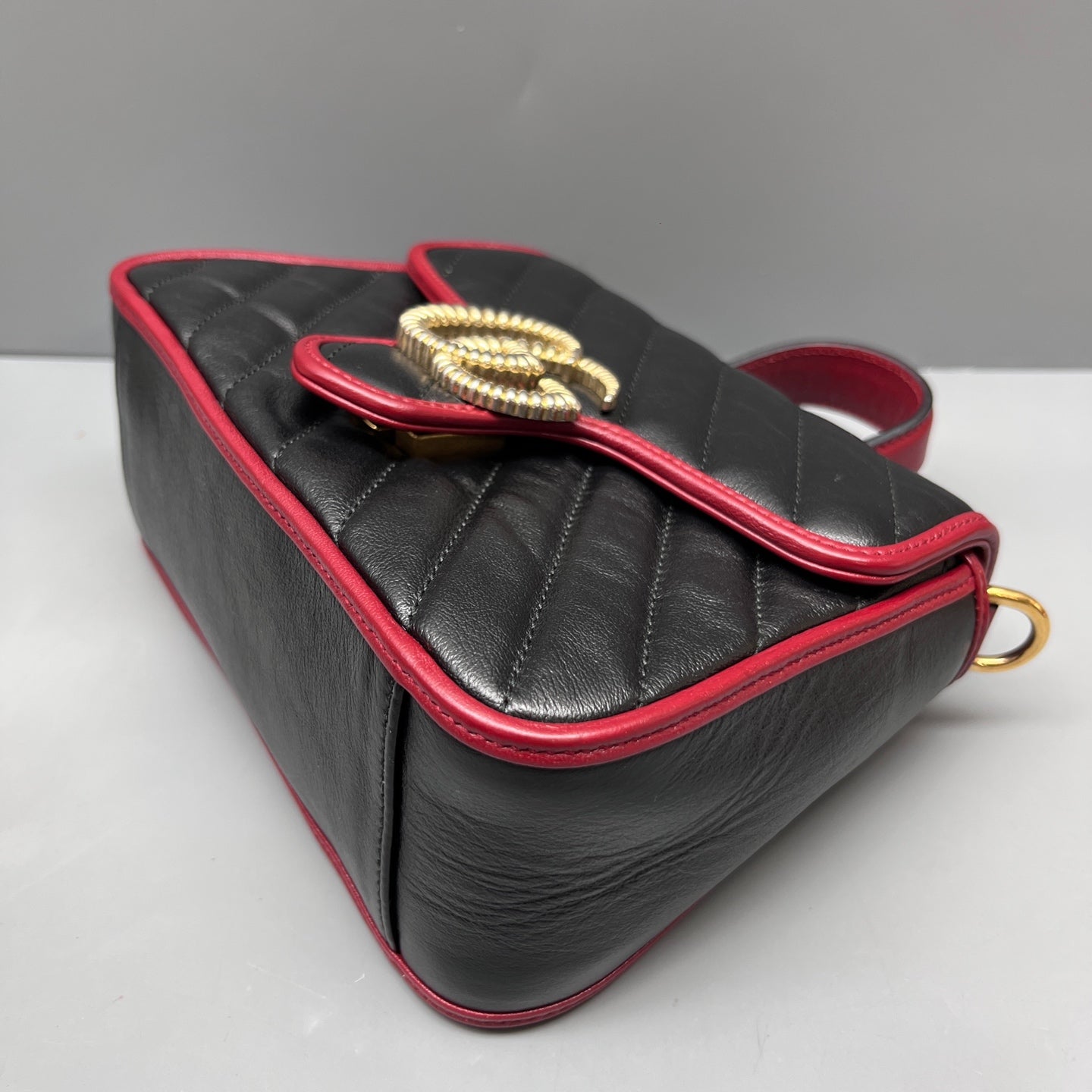 Gucci - Marmont - Leather - Black - (small)
