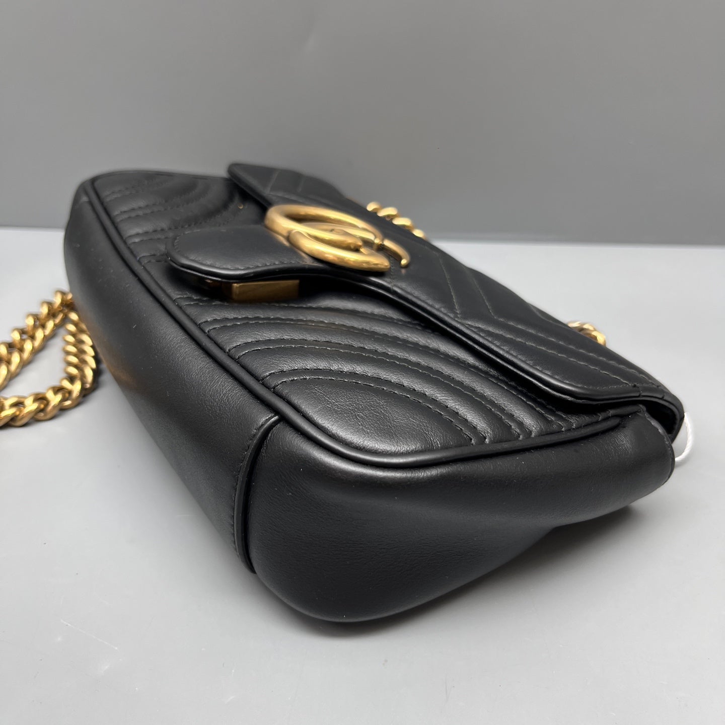 Gucci - Marmont - Leather - Black - (small)