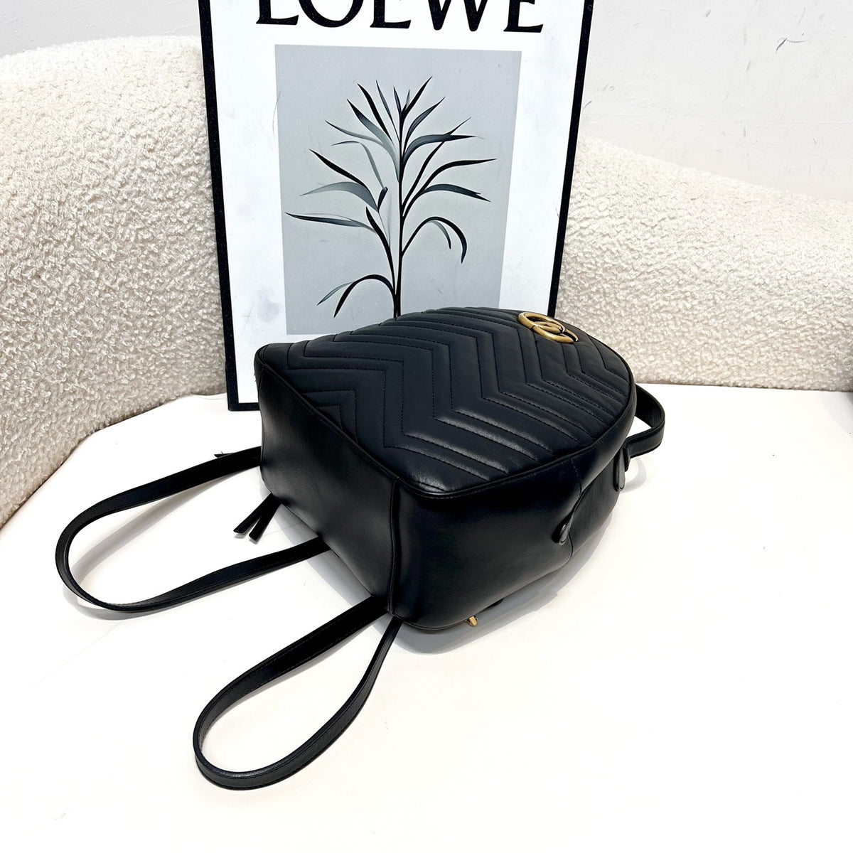 Gucci - Marmont - Leather - Black - (small)