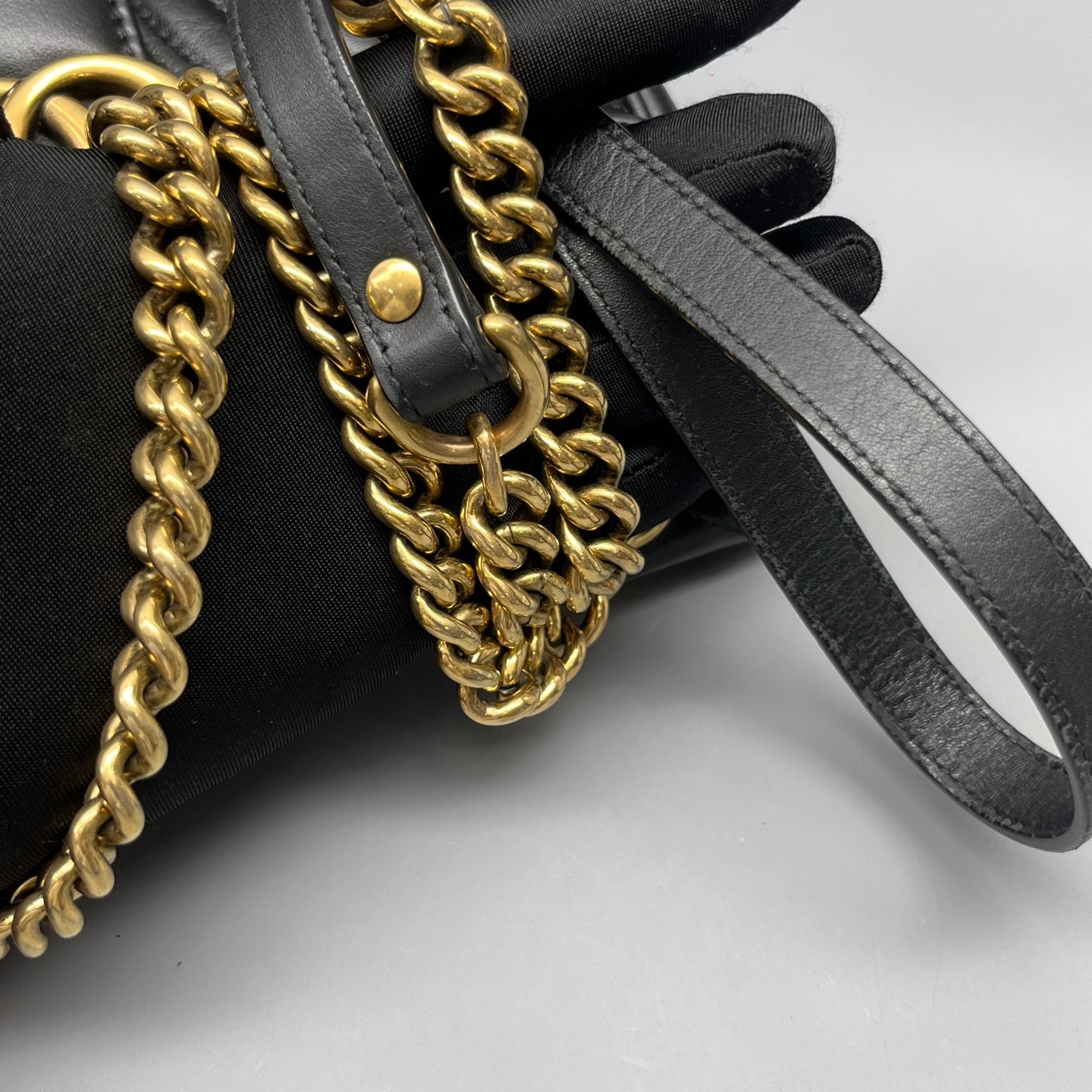 Gucci - Marmont - Leather - Black - (small)