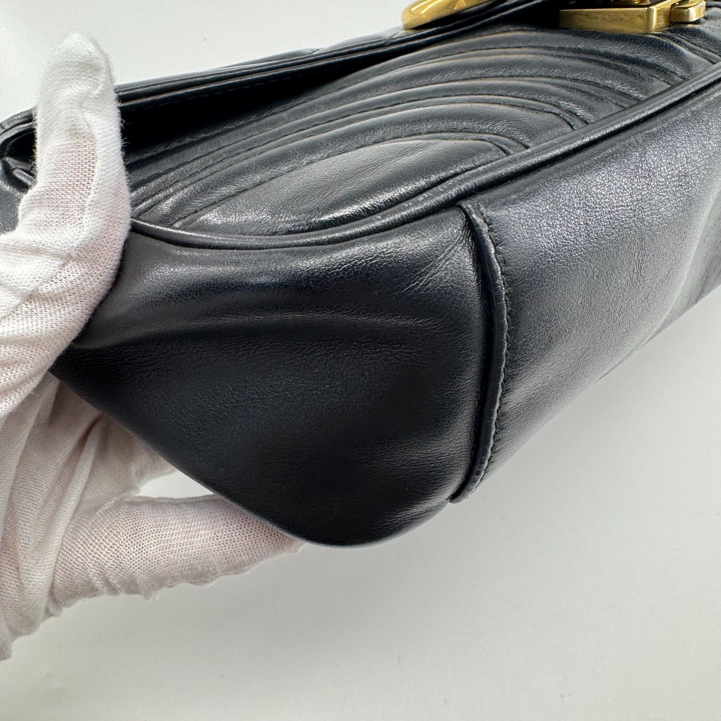 Gucci - Marmont - Leather - Black - (small)