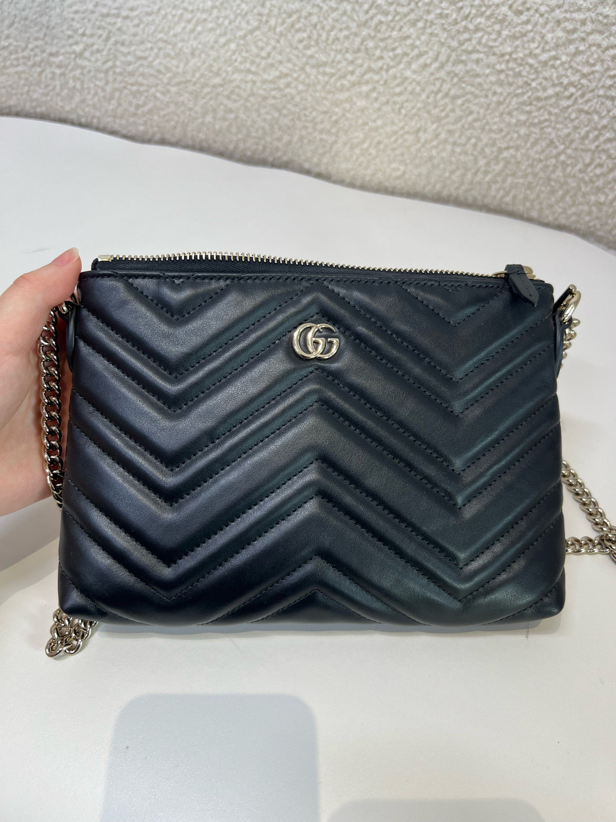 Gucci - Marmont - Leather - Black - (Small)