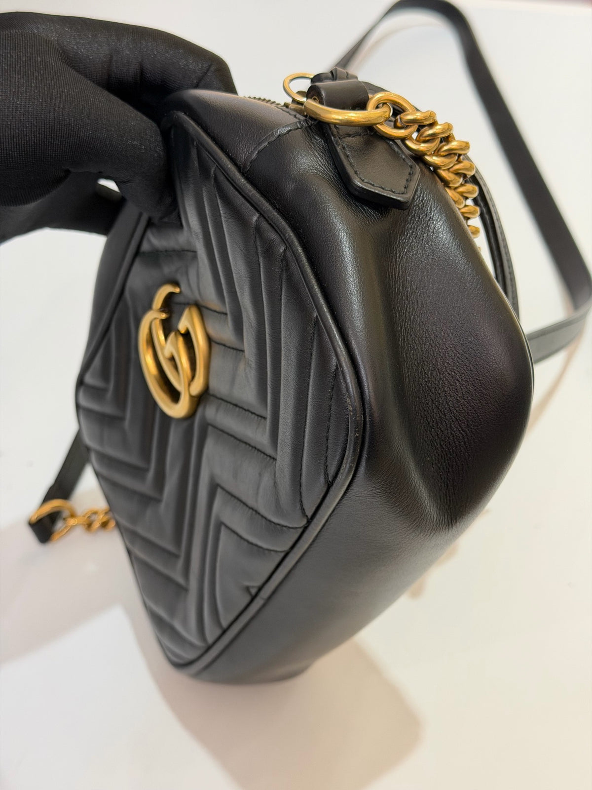 Gucci - Marmont - Leather - Black - (small)