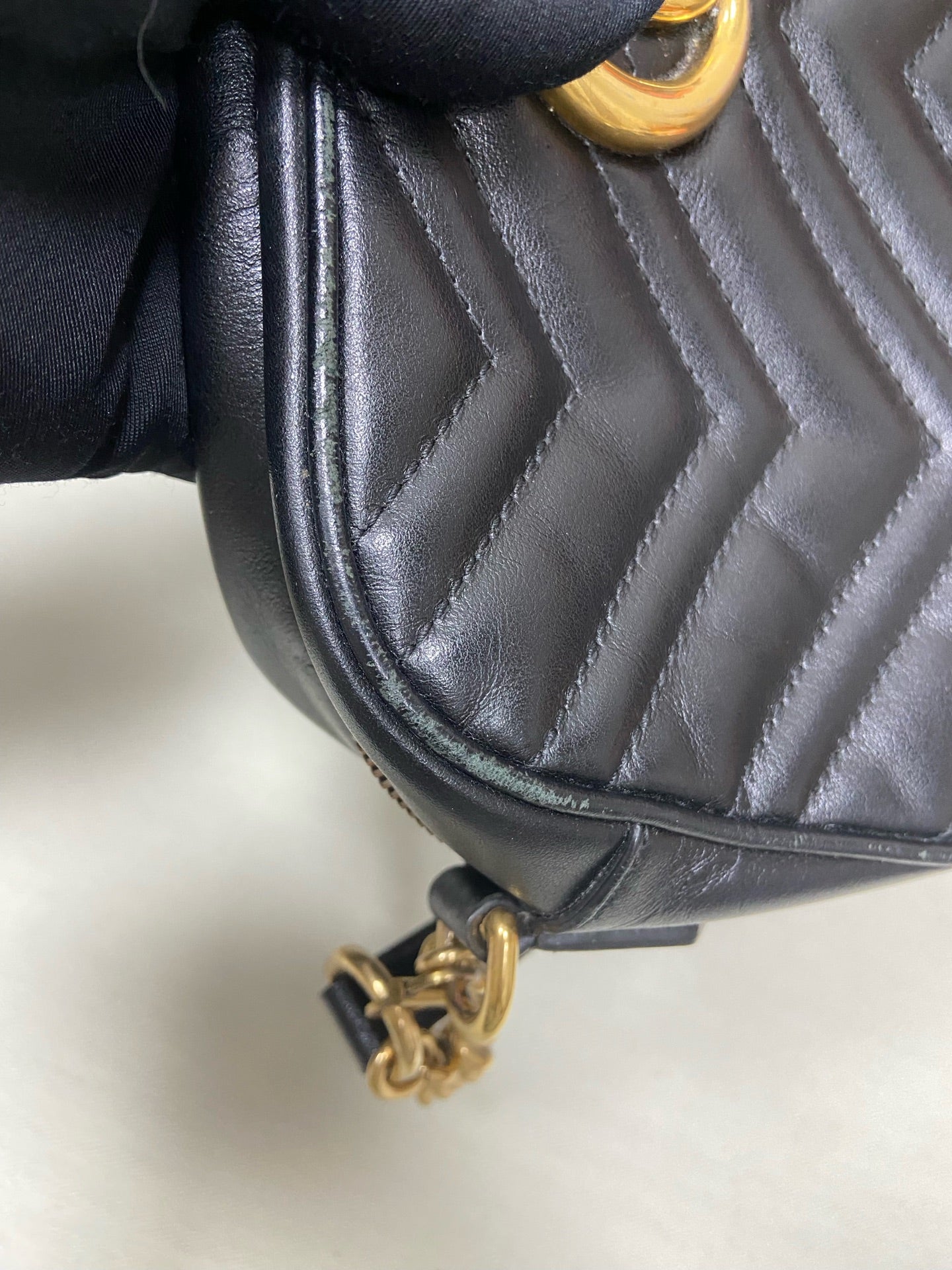 Gucci - Marmont - Leather - Black - (small)