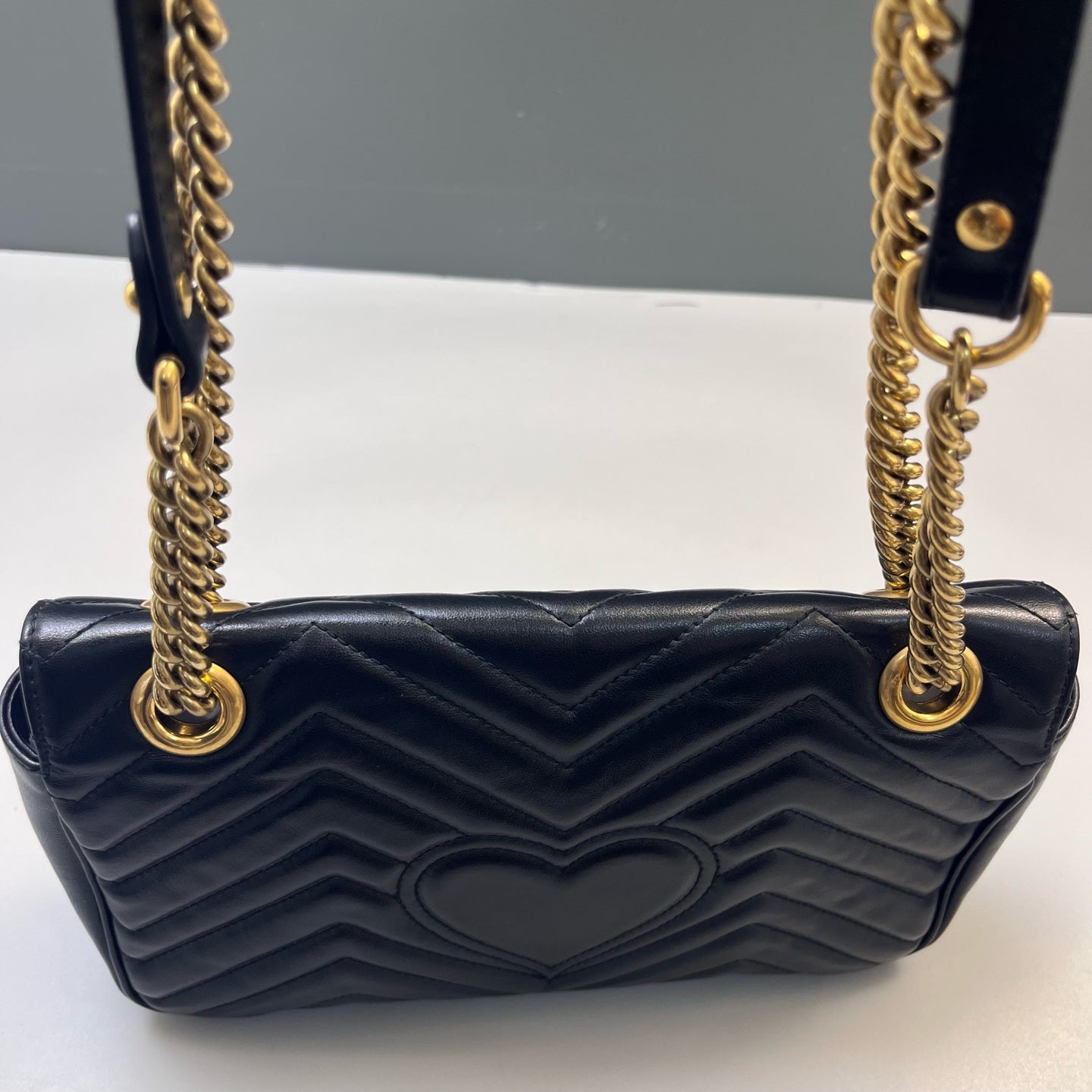Gucci - Marmont - Leather - Black - (small)