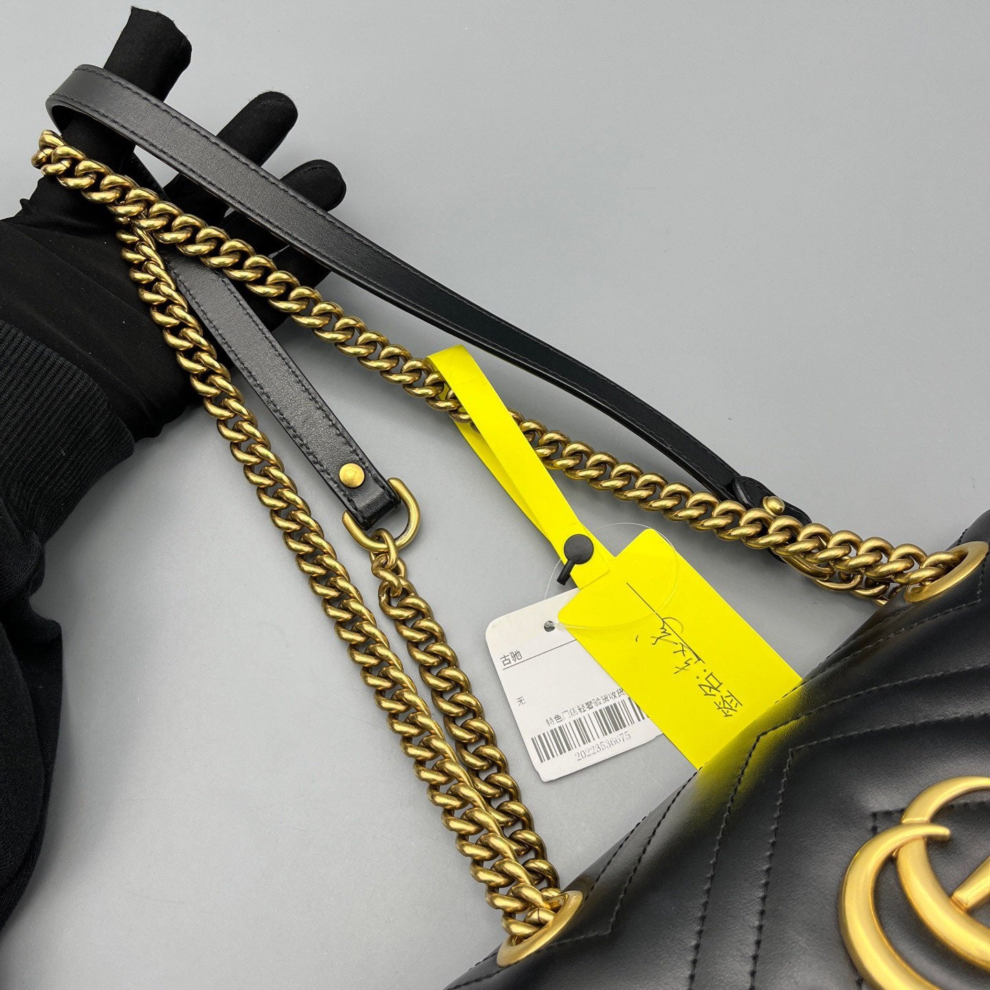 Gucci - Marmont - Leather - Black - (Small)