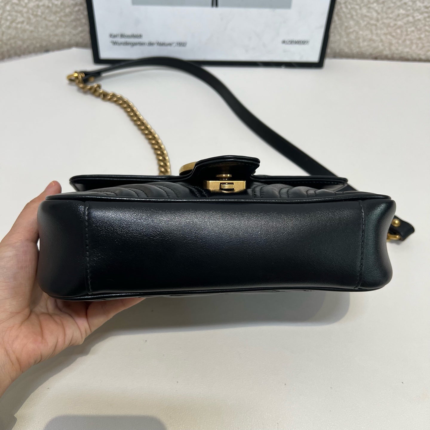 Gucci - Marmont - Leather - Black - (small)