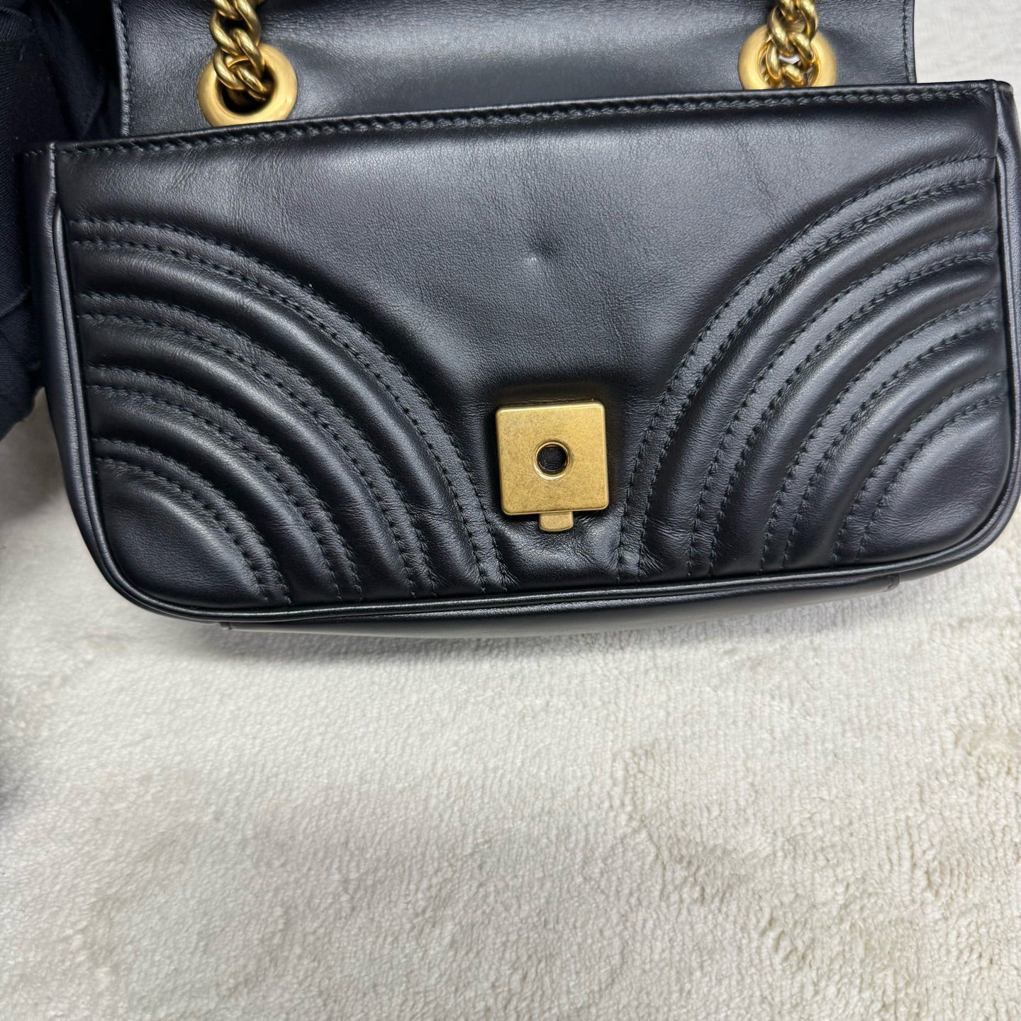 Gucci - Marmont - Leather - Black - (small)
