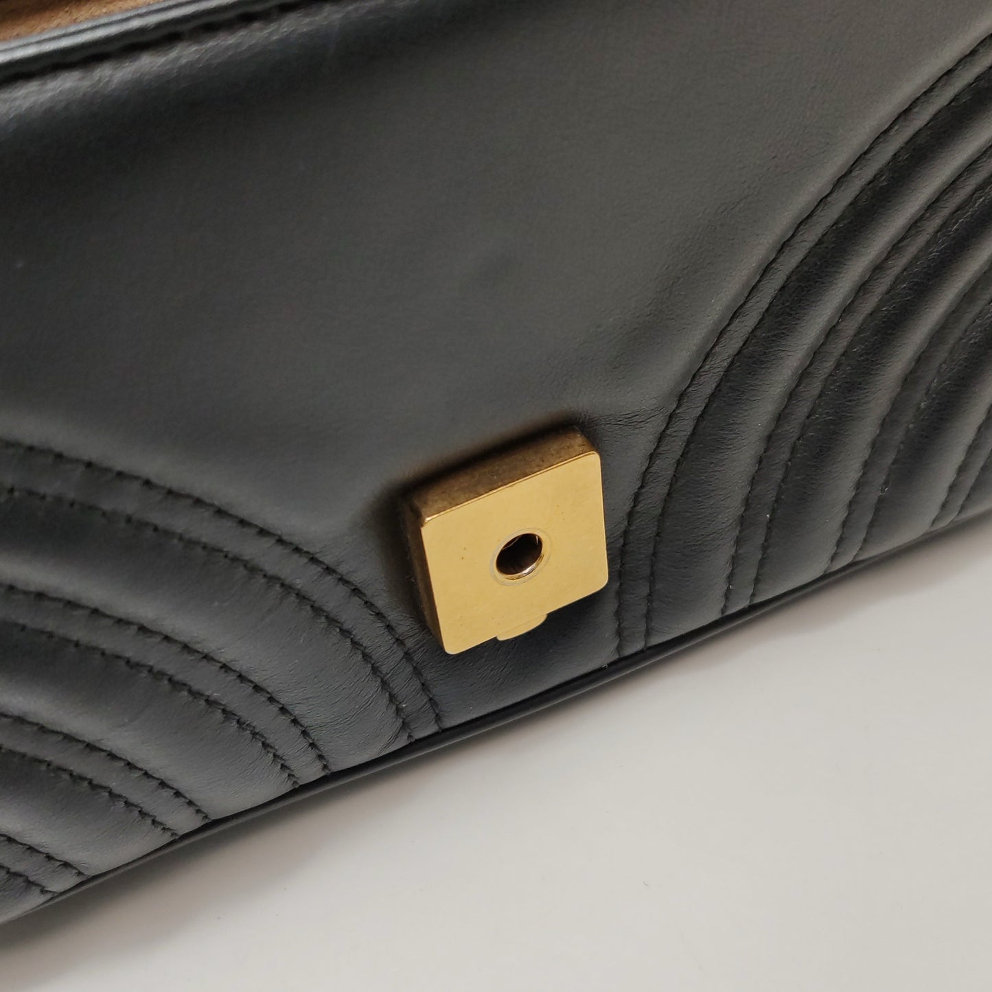 Gucci - Marmont - Leather - Black - (small)