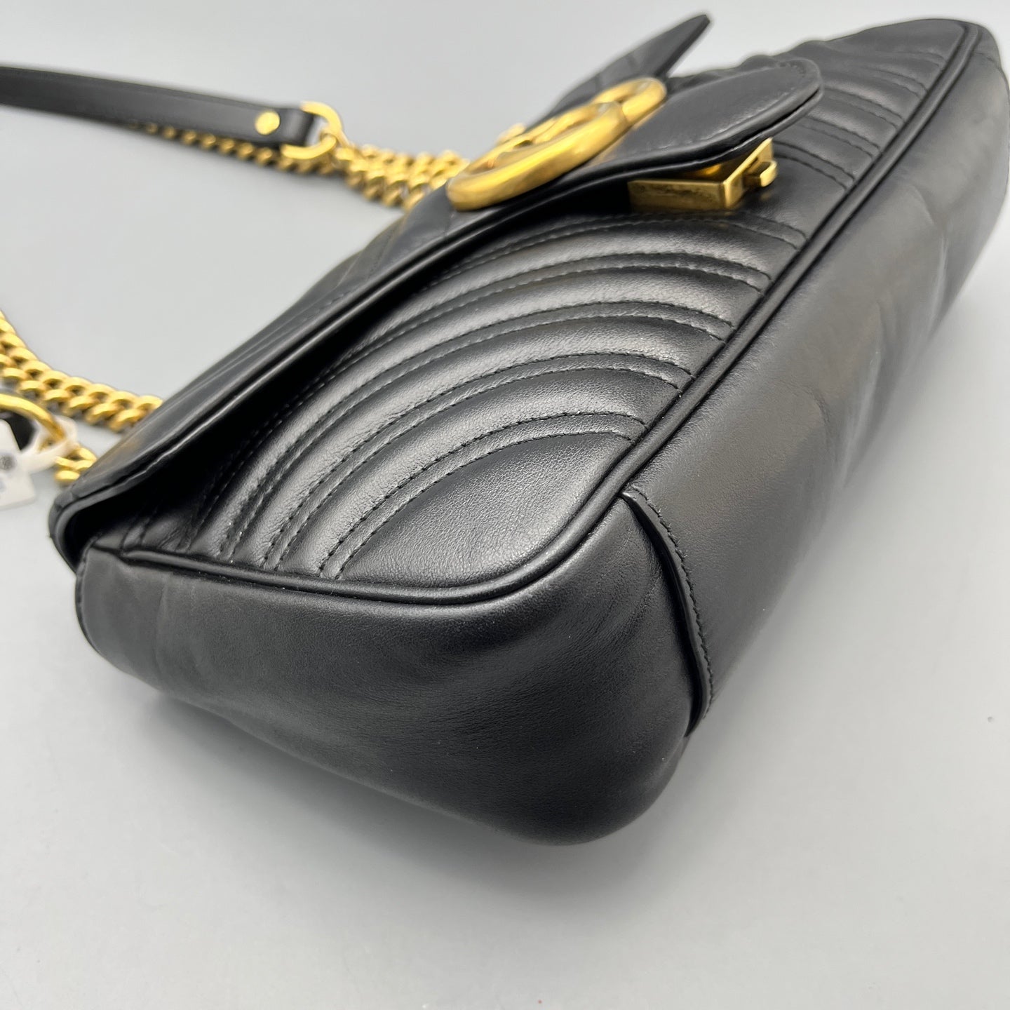 Gucci - Marmont - Leather - Black - (Small)