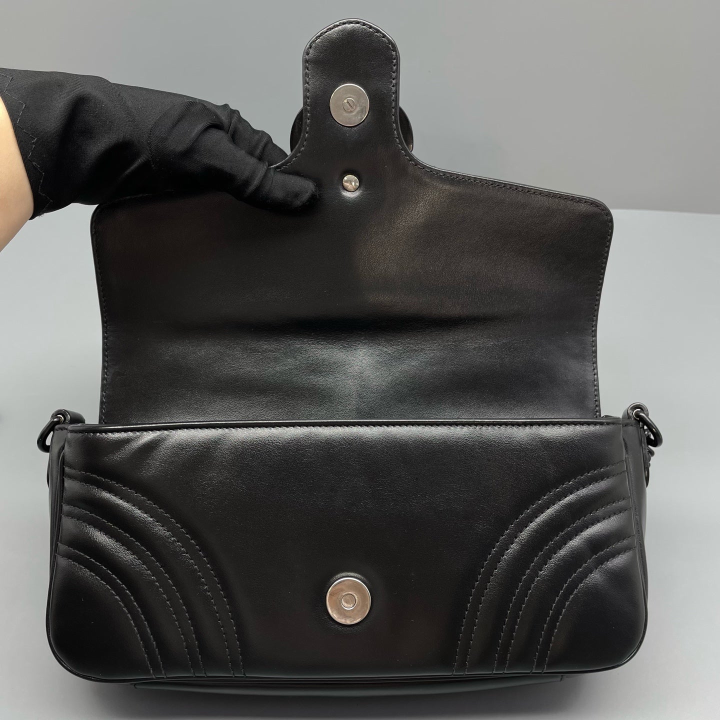 Gucci - Marmont - Leather - Black - (small)