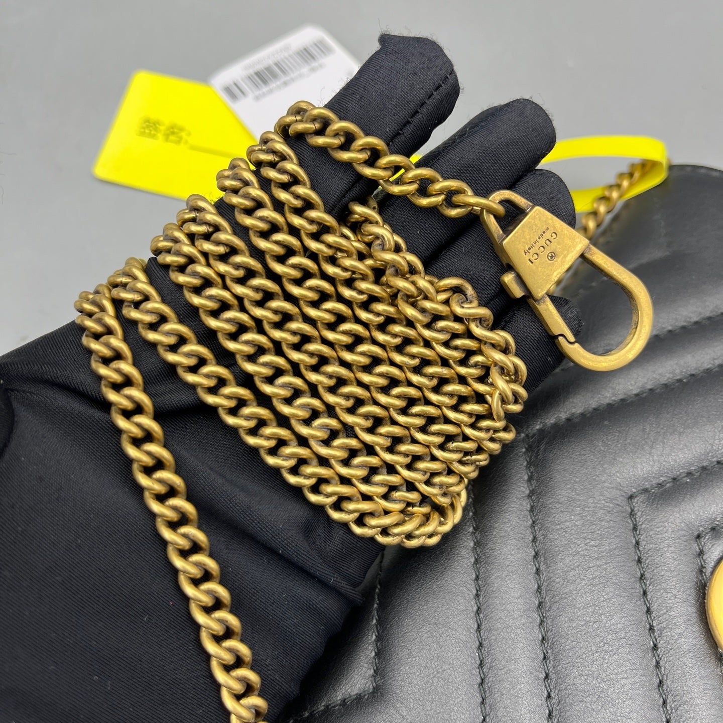 Gucci - Marmont - Leather - Black - (small)