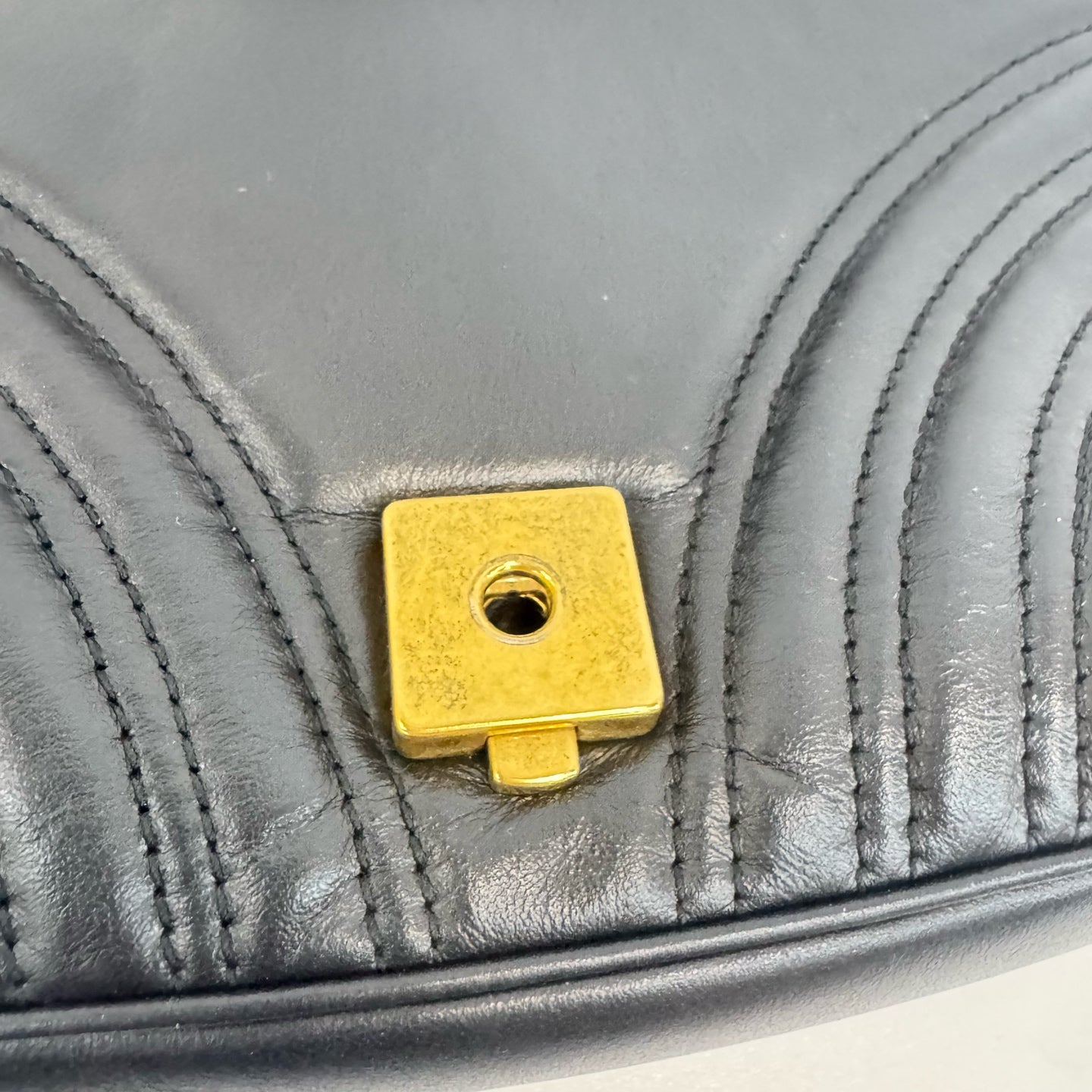 Gucci - Marmont - Leather - Black - (small)