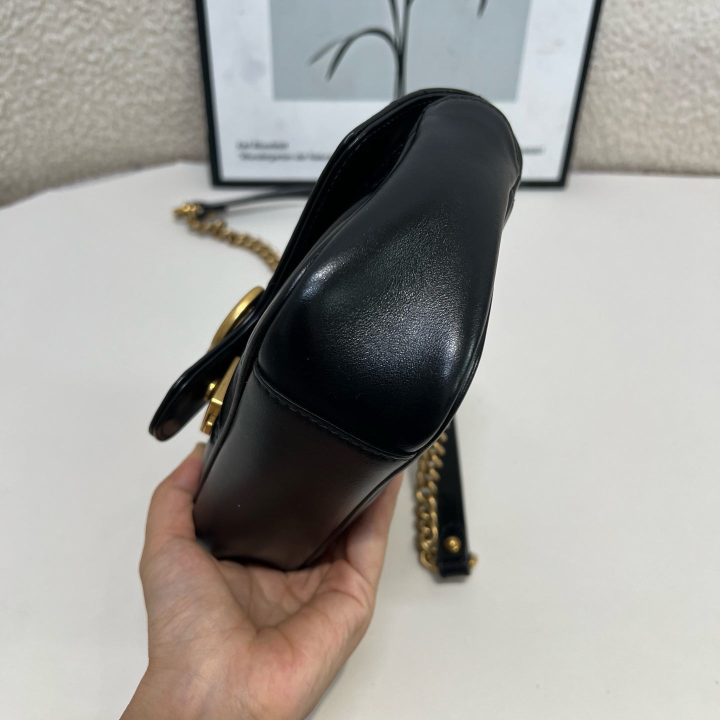 Gucci - Marmont - Leather - Black - (small)