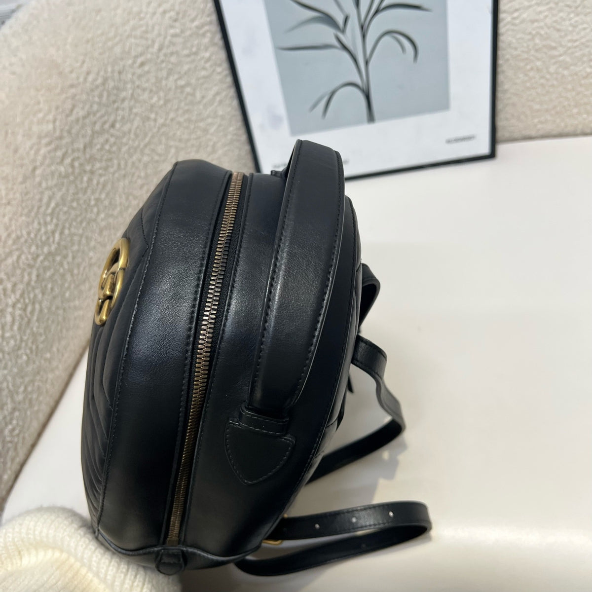 Gucci - Marmont - Leather - Black - (small)