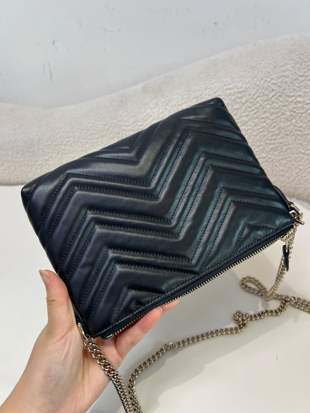 Gucci - Marmont - Leather - Black - (Small)