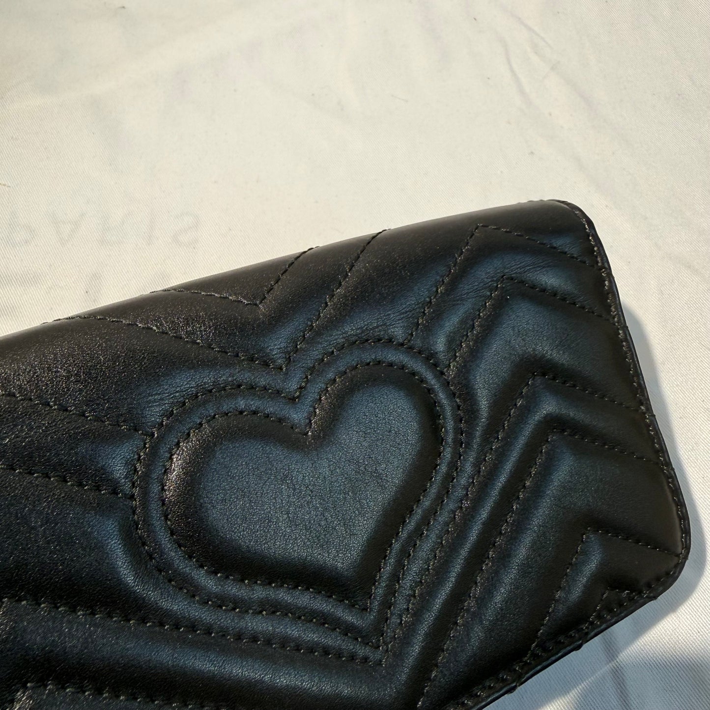 Gucci - Marmont - Leather - Black - (small)
