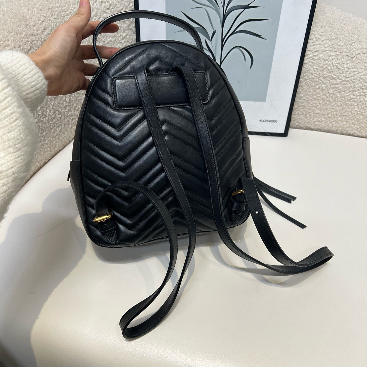 Gucci - Marmont - Leather - Black - (small)