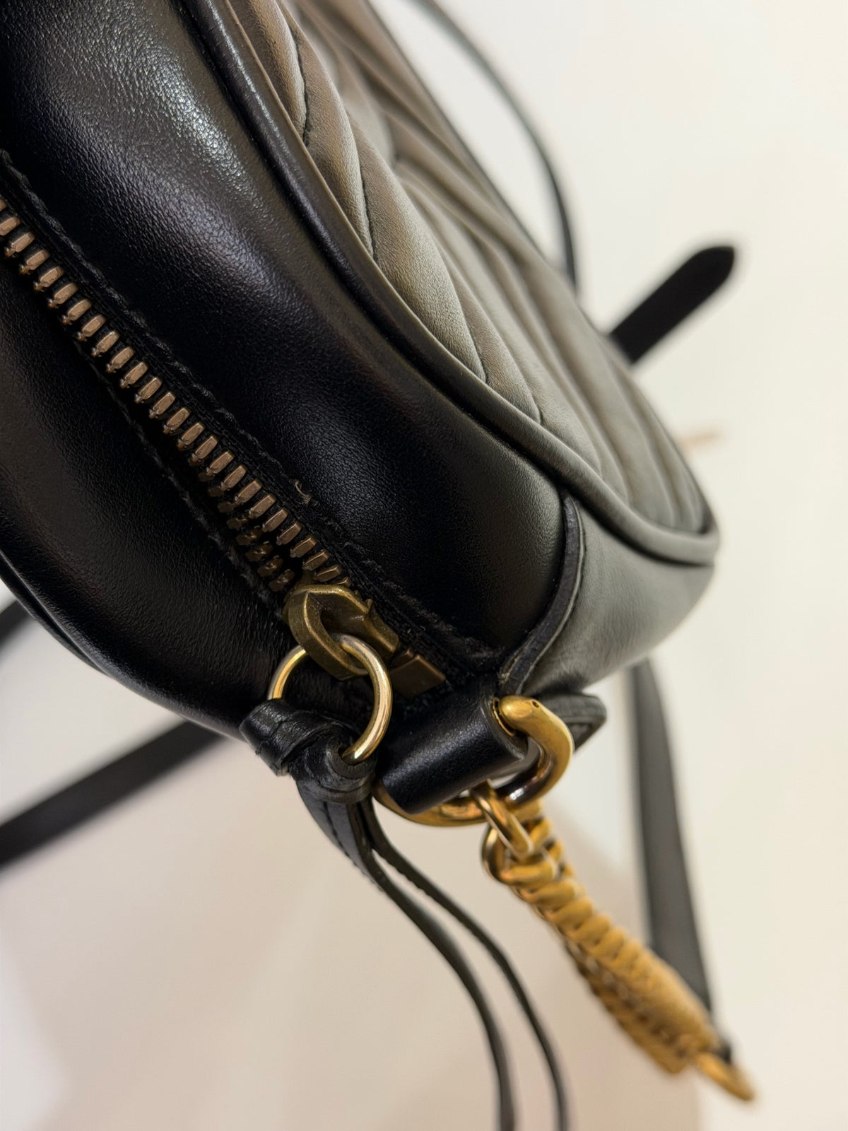 Gucci - Marmont - Leather - Black - (small)