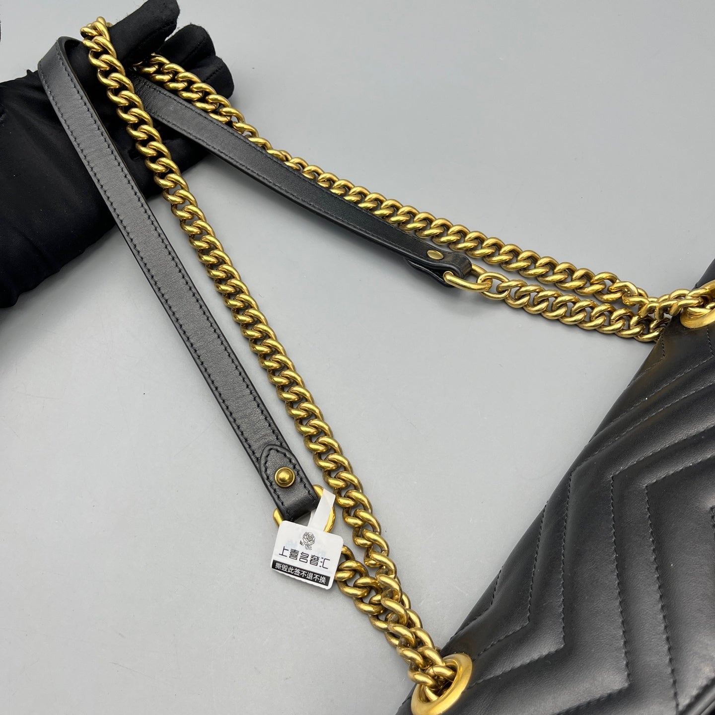 Gucci - Marmont - Leather - Black - (Small)
