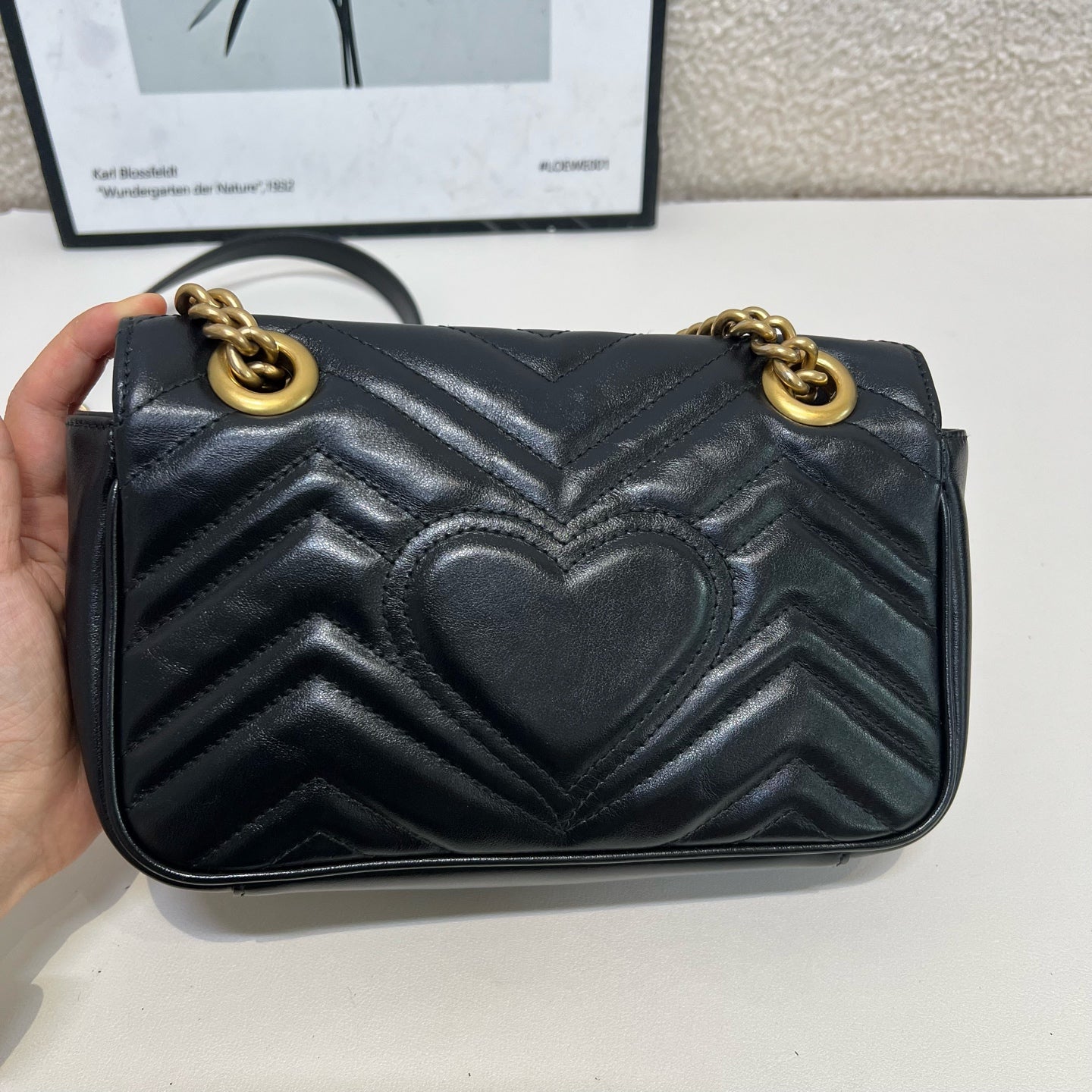 Gucci - Marmont - Leather - Black - (small)