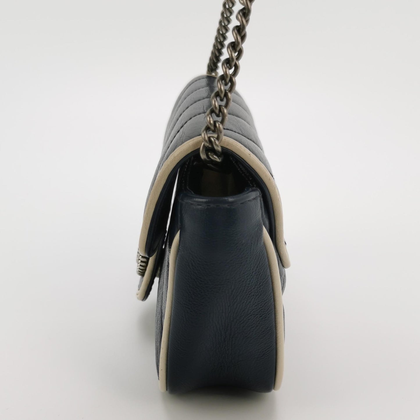 Gucci - Marmont - Leather - Blue - (mini)