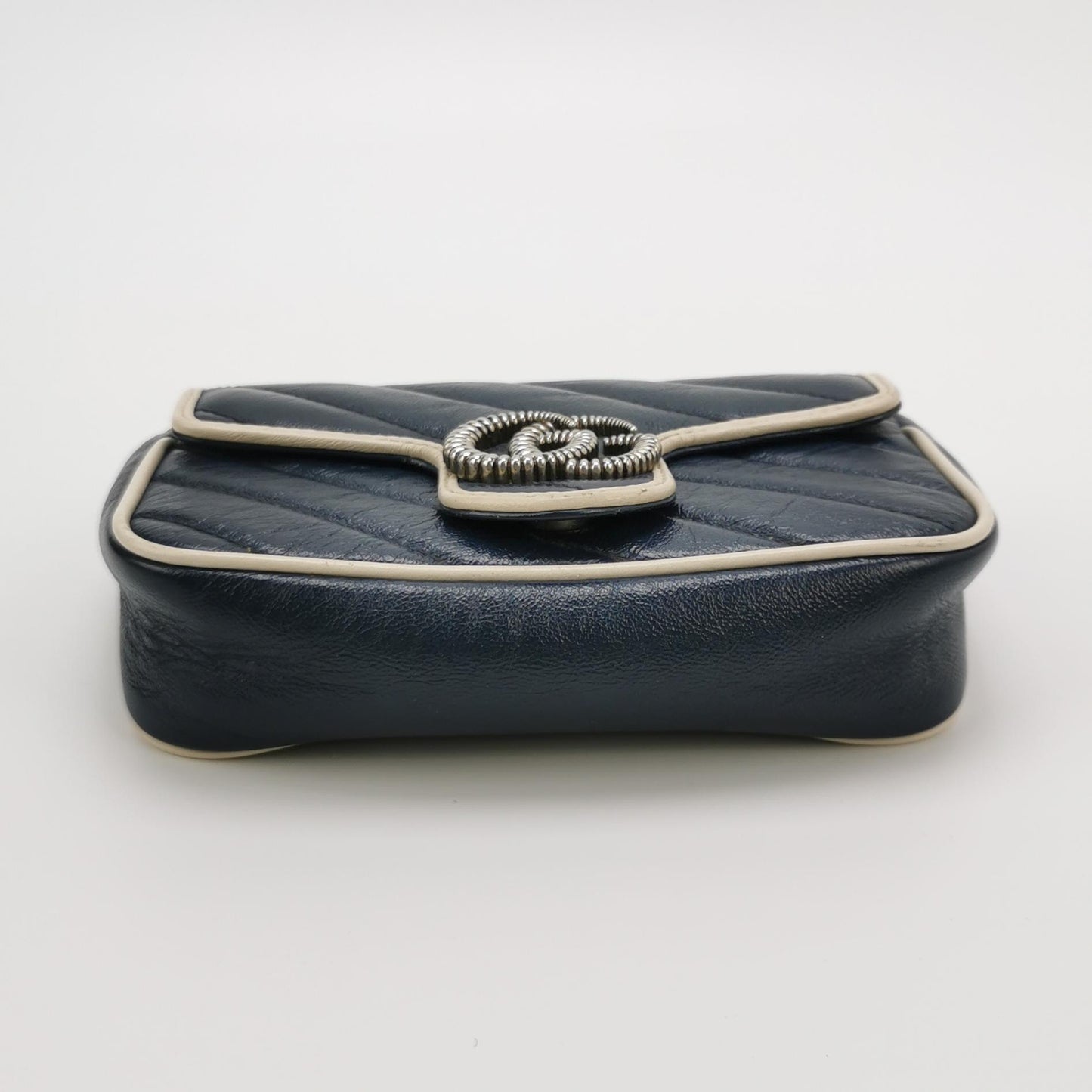 Gucci - Marmont - Leather - Blue - (mini)