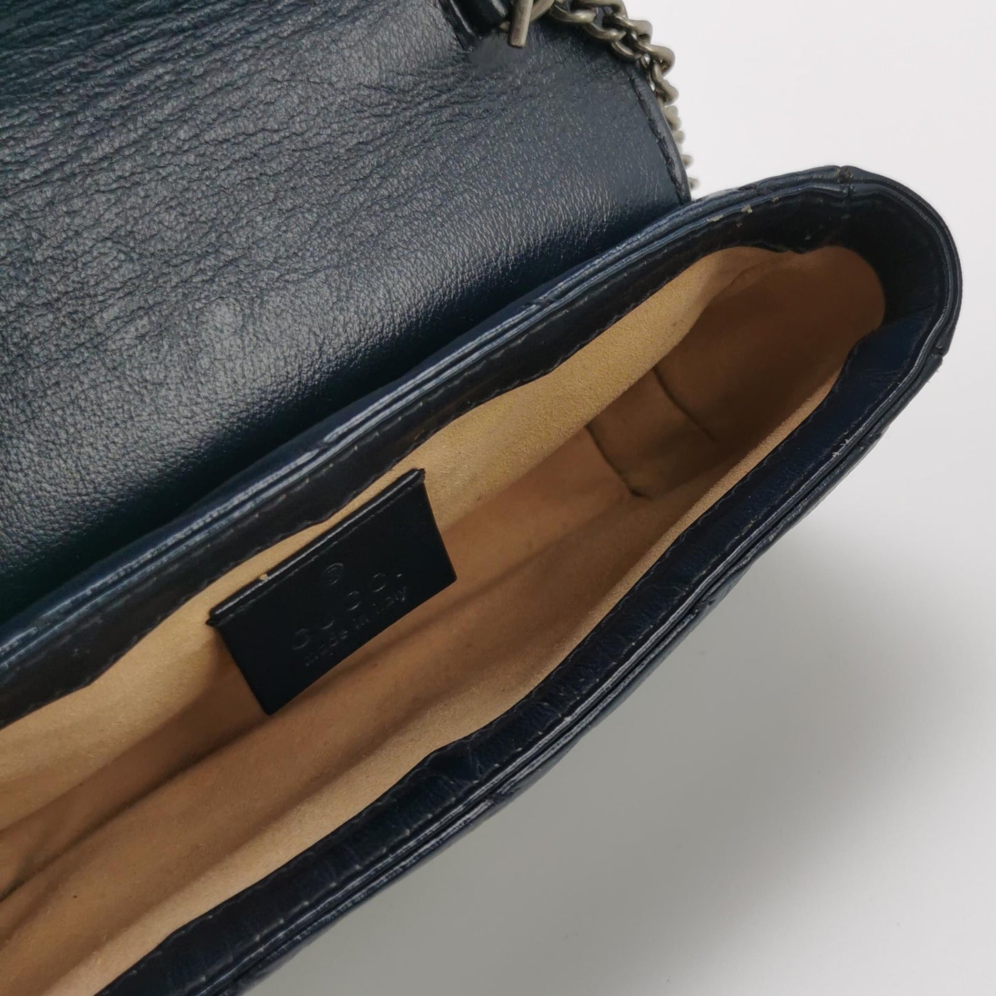 Gucci - Marmont - Leather - Blue - (mini)