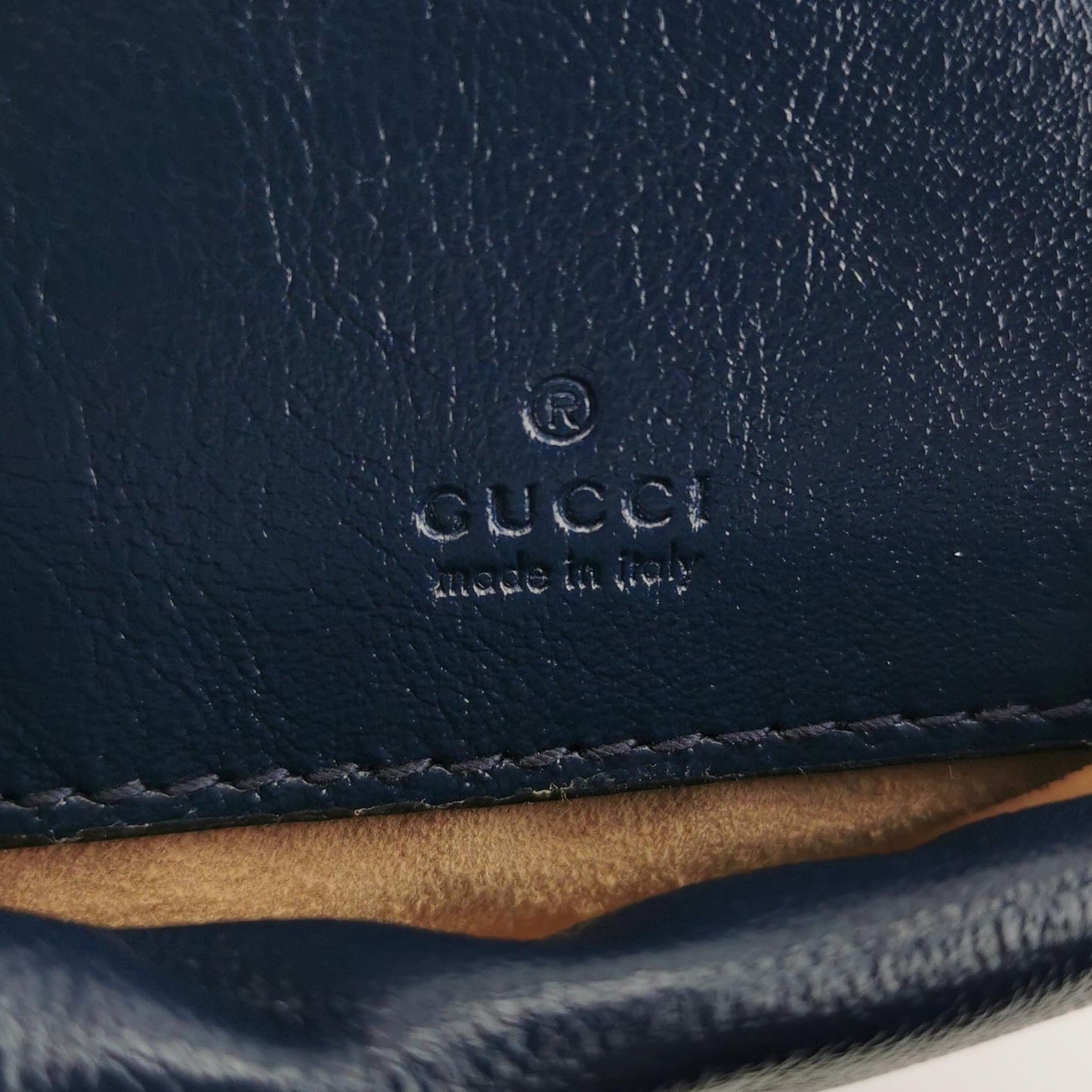 Gucci - Marmont - Leather - Blue - (mini)