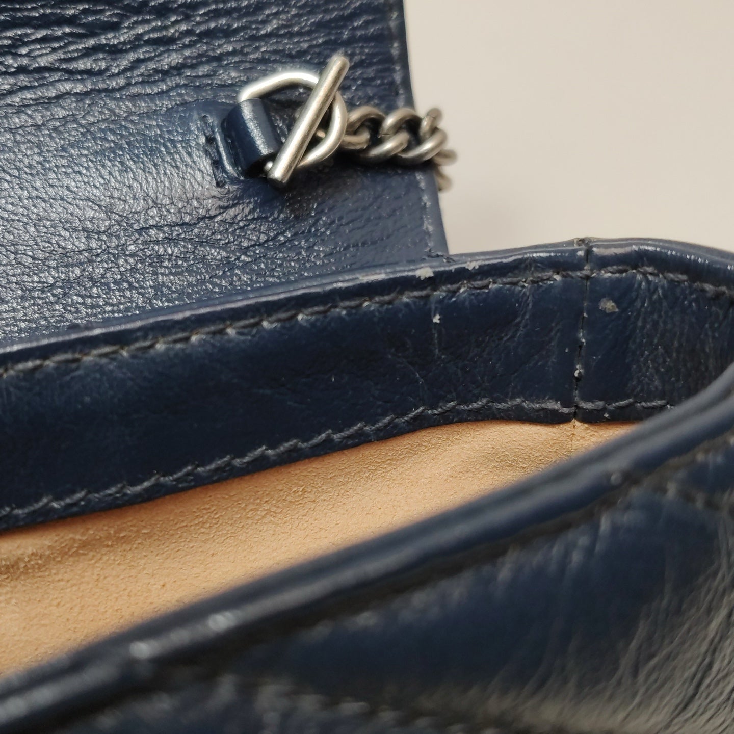 Gucci - Marmont - Leather - Blue - (mini)