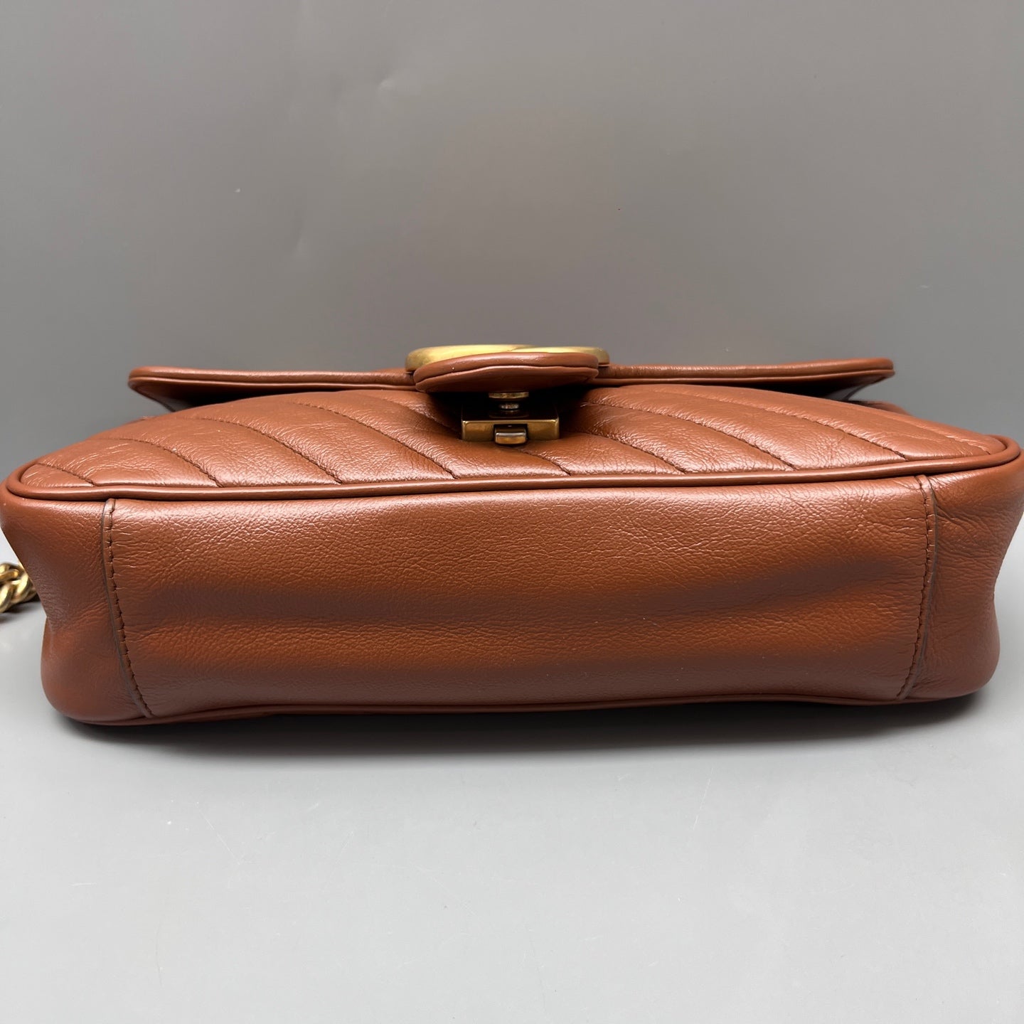 Gucci - Marmont - Leather - Brown - (medium)