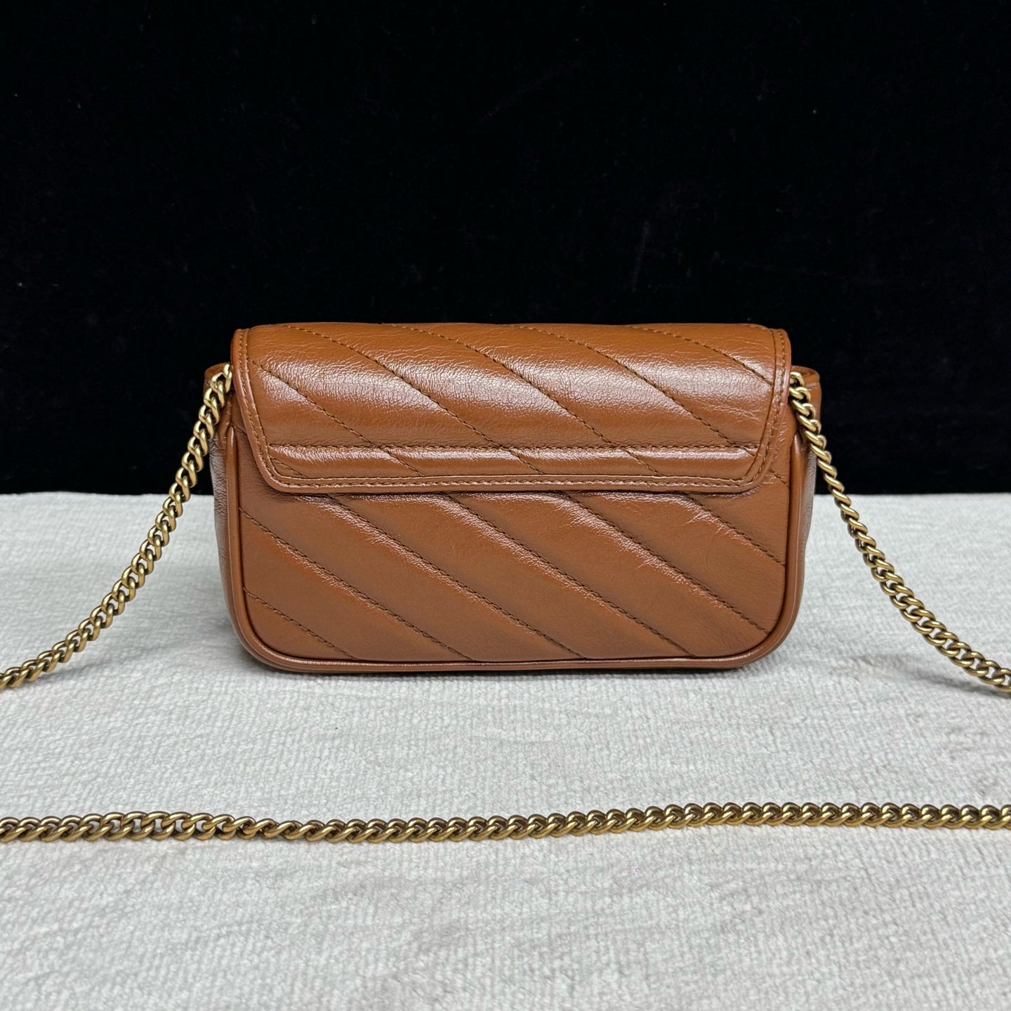Gucci - Marmont - Leather - Brown - (mini)