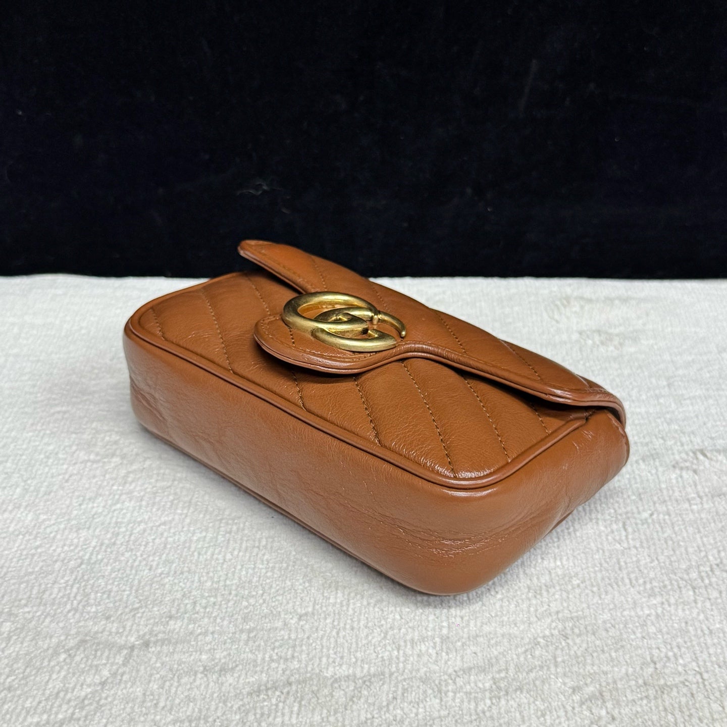 Gucci - Marmont - Leather - Brown - (mini)