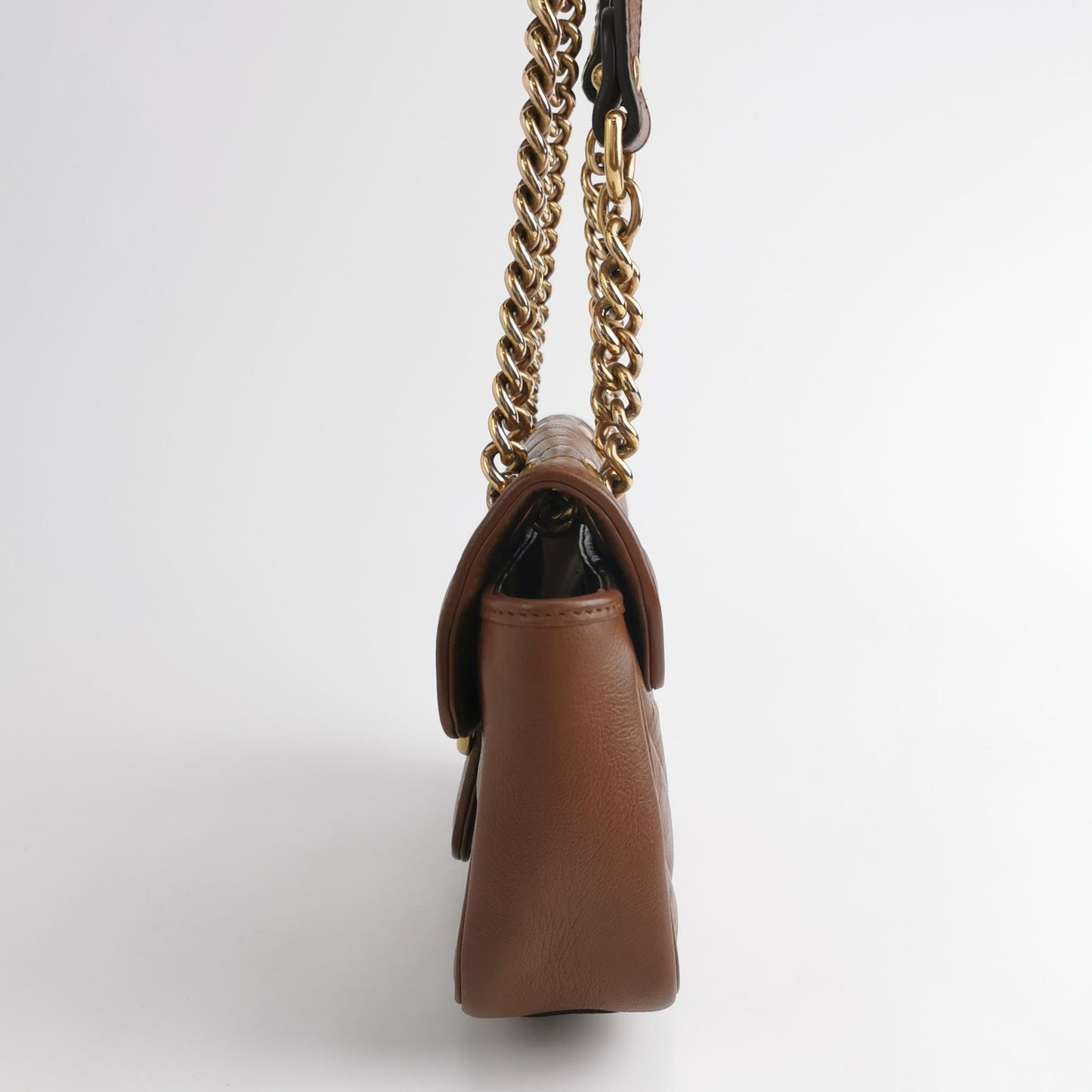 Gucci - Marmont - Leather - Brown - (mini)