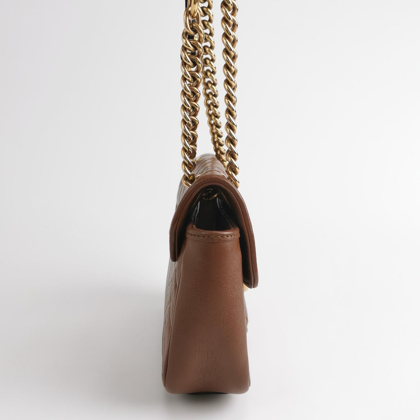 Gucci - Marmont - Leather - Brown - (mini)
