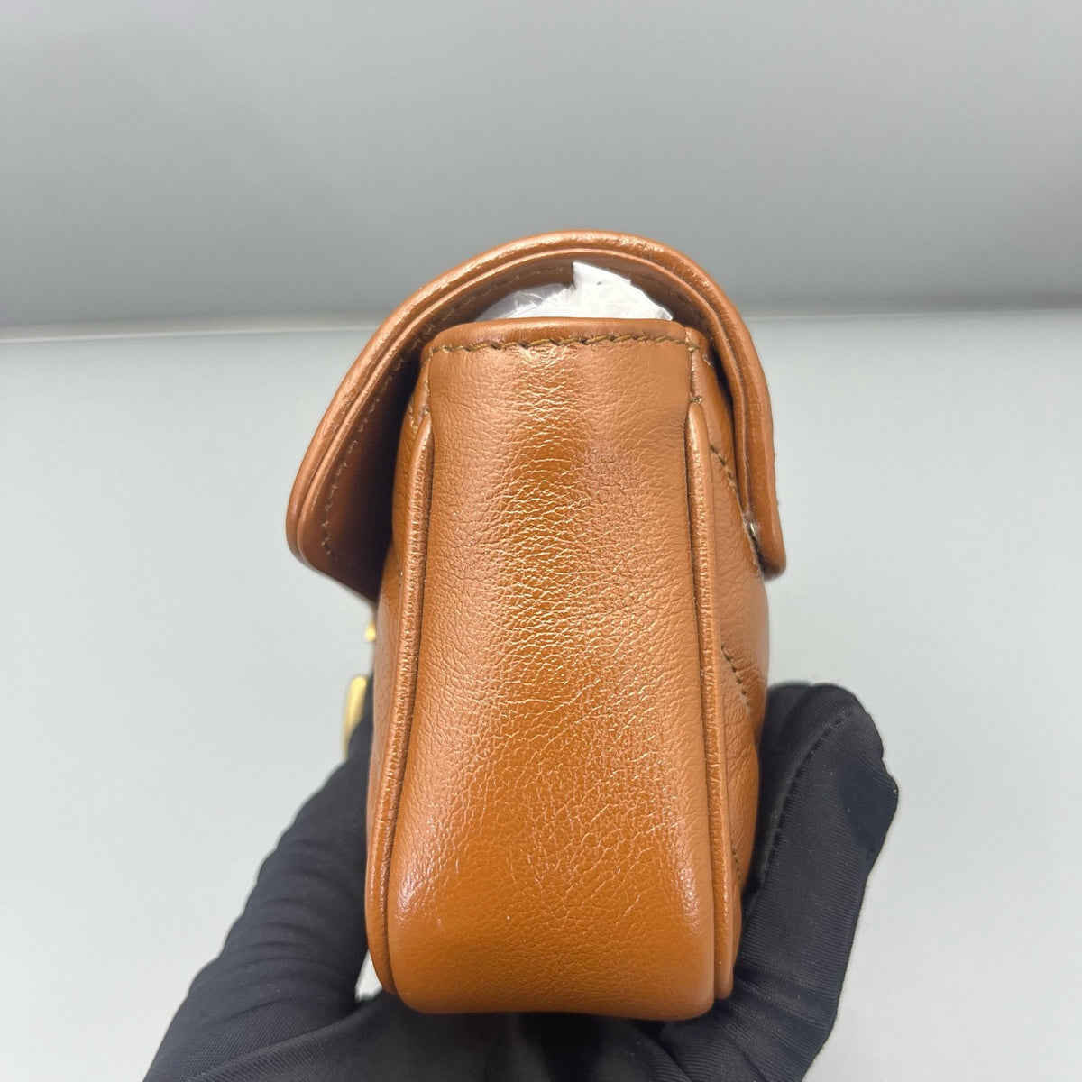 Gucci - Marmont - Leather - Brown - (mini)
