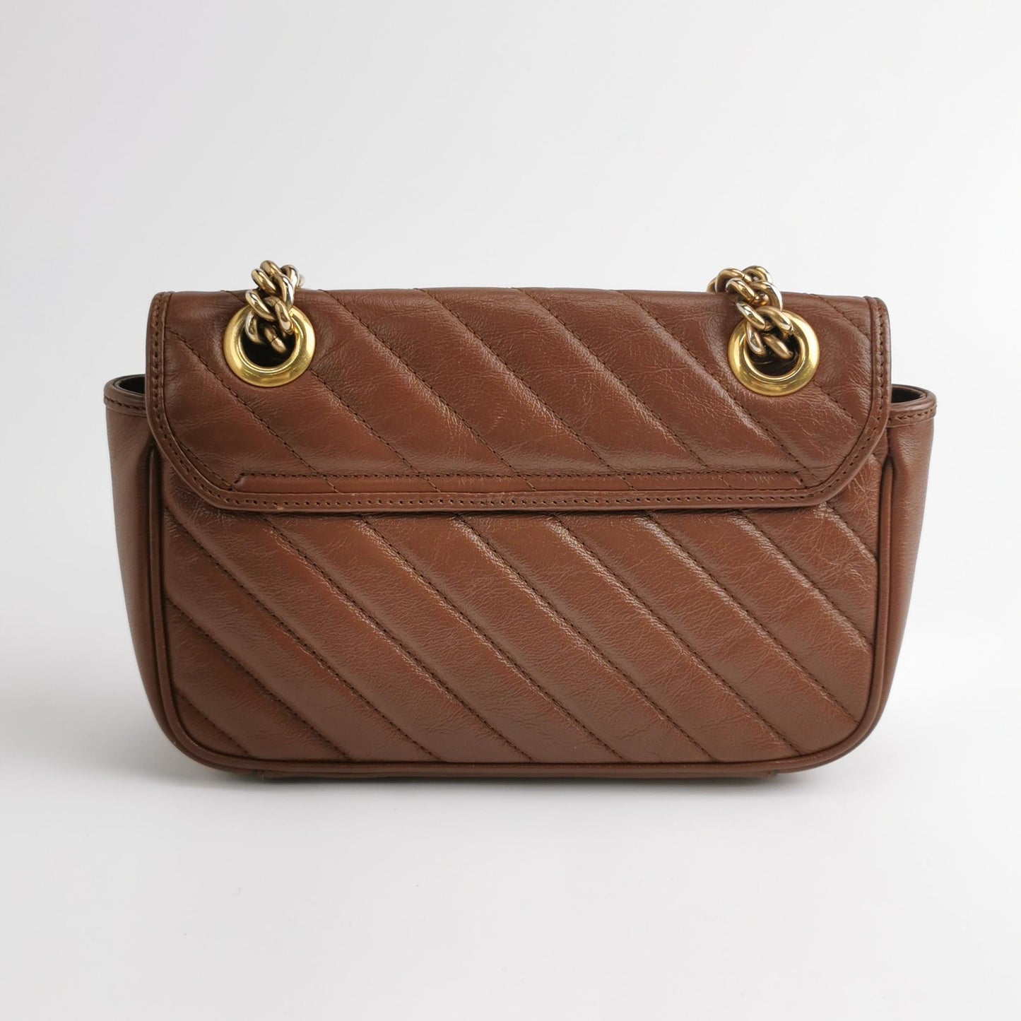 Gucci - Marmont - Leather - Brown - (mini)