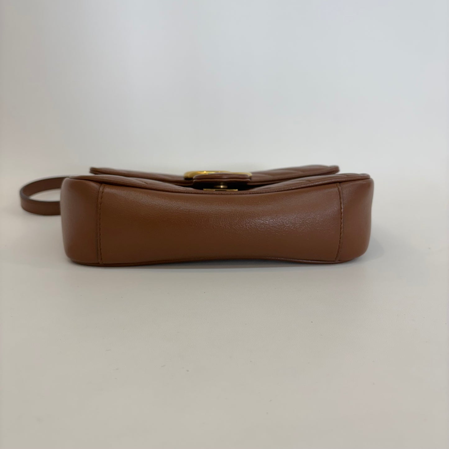 Gucci - Marmont - Leather - Brown - (mini)