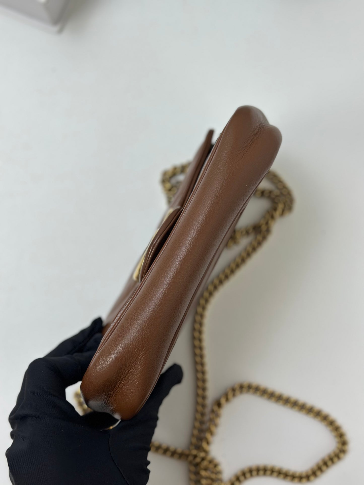 Gucci - Marmont - Leather - Brown - (mini)